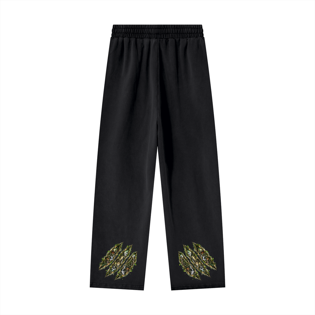 ITSUKI 🌿 — The Forest Guardian Unisex Heavyweight Vintage Wash Sweatpants