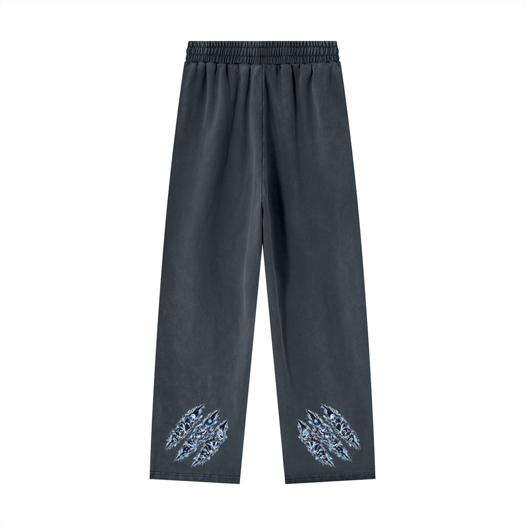 FUYUKI ❄️ — The Snow Warrior Unisex Heavyweight Vintage Wash Sweatpants