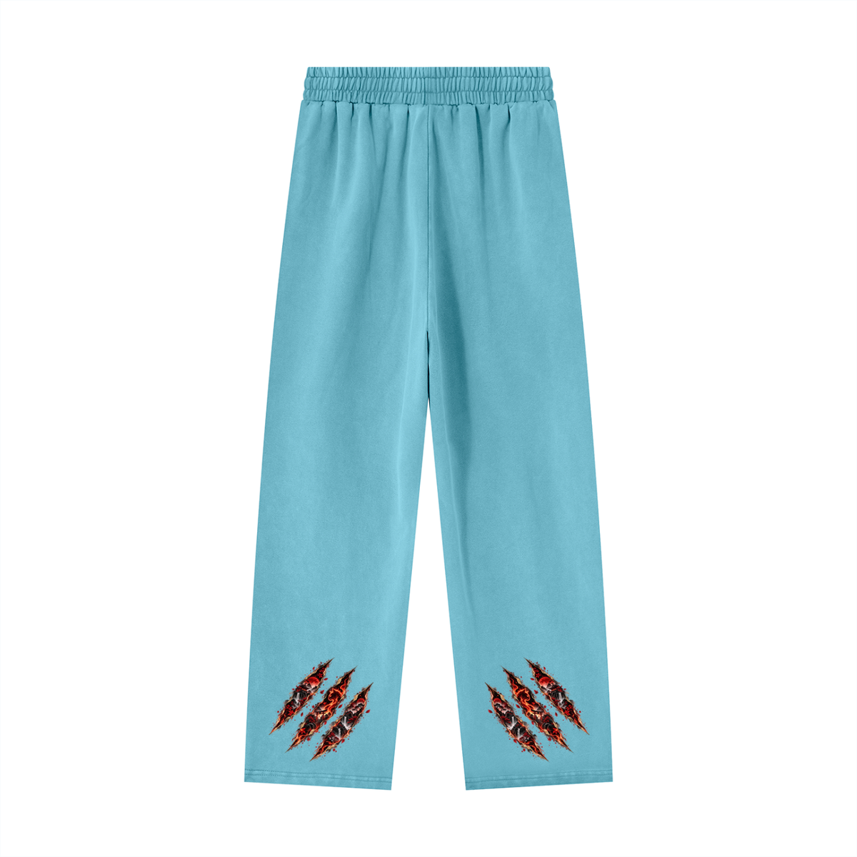 HOMURA 🔥 — The Fire Guardian Unisex Heavyweight Vintage Wash Sweatpants