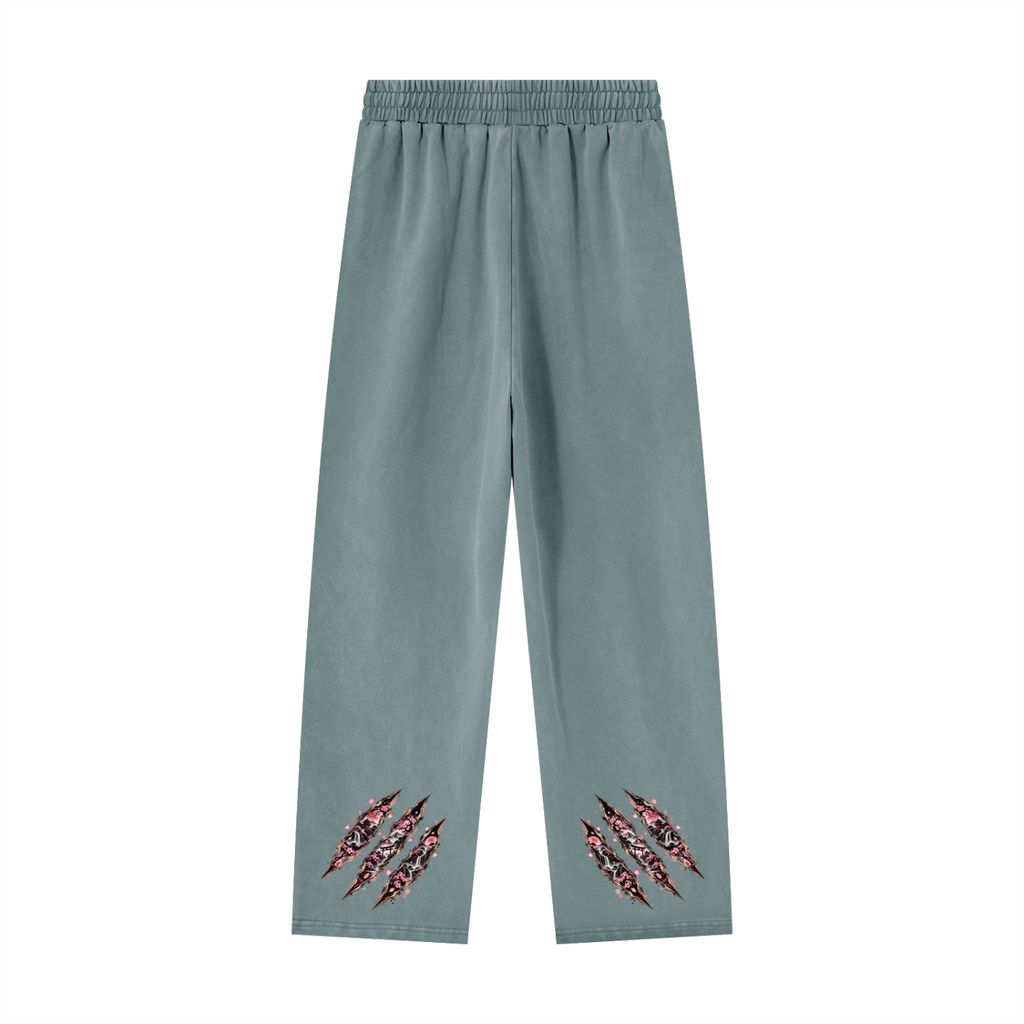 SAKURA 🌸 — The Blossom Archer Unisex Heavyweight Vintage Wash Sweatpants