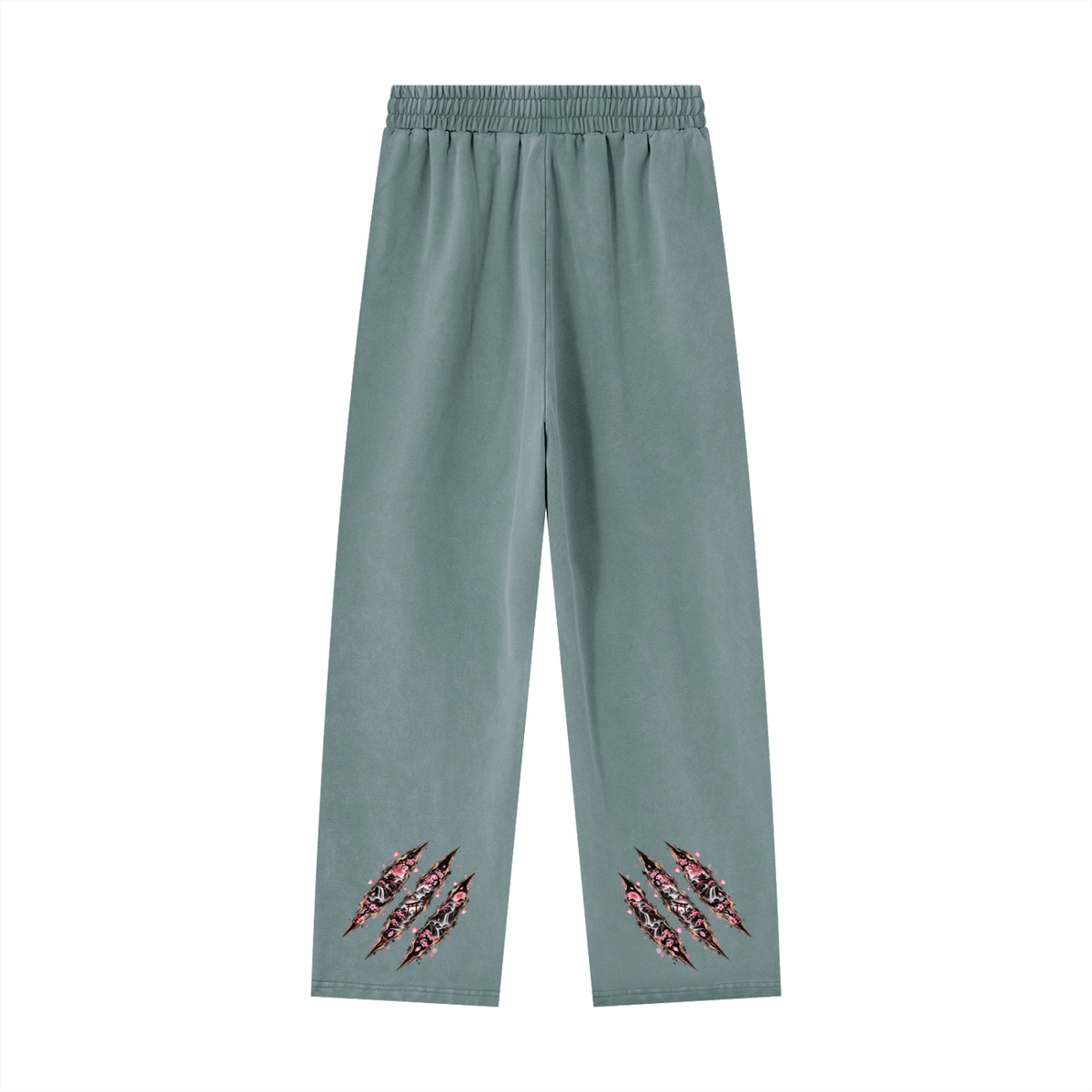 SAKURA 🌸 — The Blossom Archer Unisex Heavyweight Vintage Wash Sweatpants