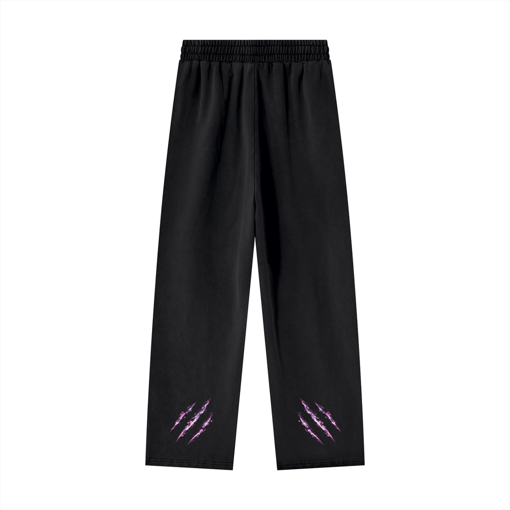 TSUKIKO 🌙 — The Moon Guardian Unisex Heavyweight Vintage Wash Sweatpants