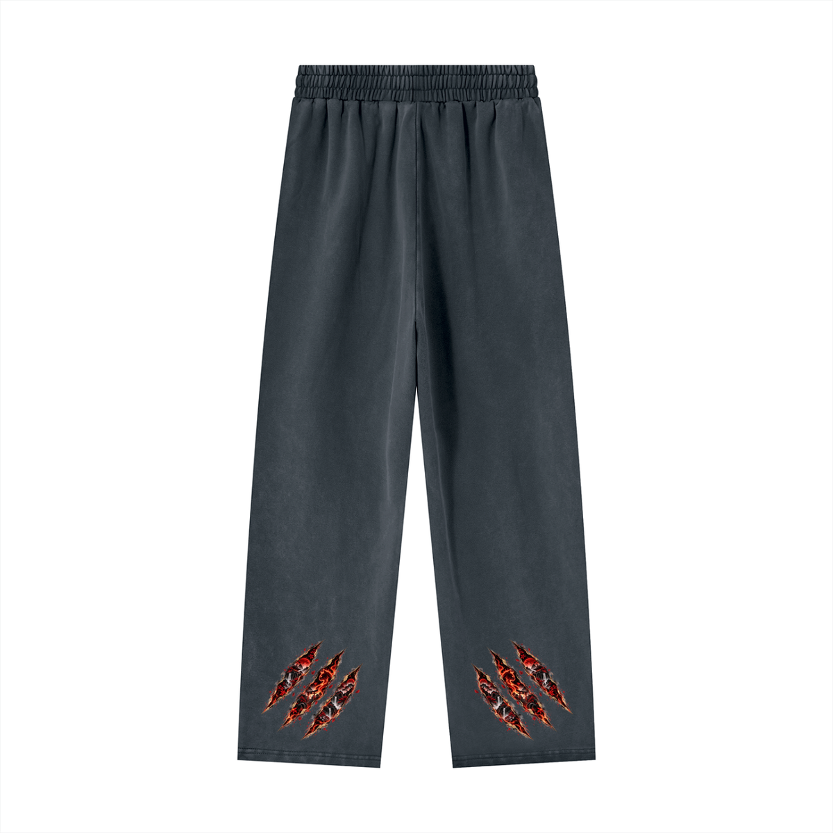 HOMURA 🔥 — The Fire Guardian Unisex Heavyweight Vintage Wash Sweatpants