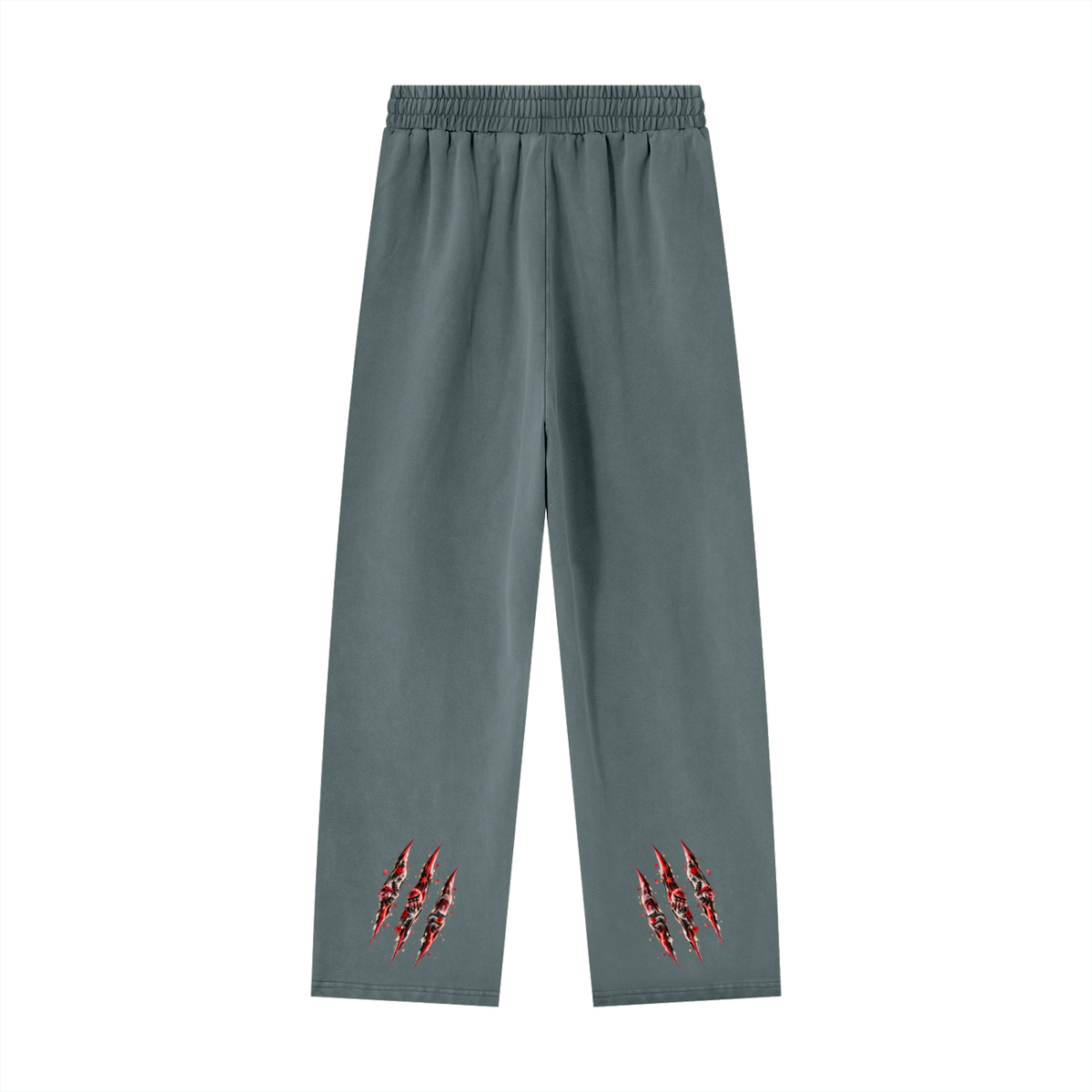RENJI 🪷 — The Warrior Monk   Unisex Heavyweight Vintage Wash Sweatpants