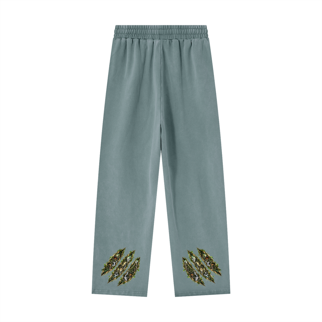 ITSUKI 🌿 — The Forest Guardian Unisex Heavyweight Vintage Wash Sweatpants