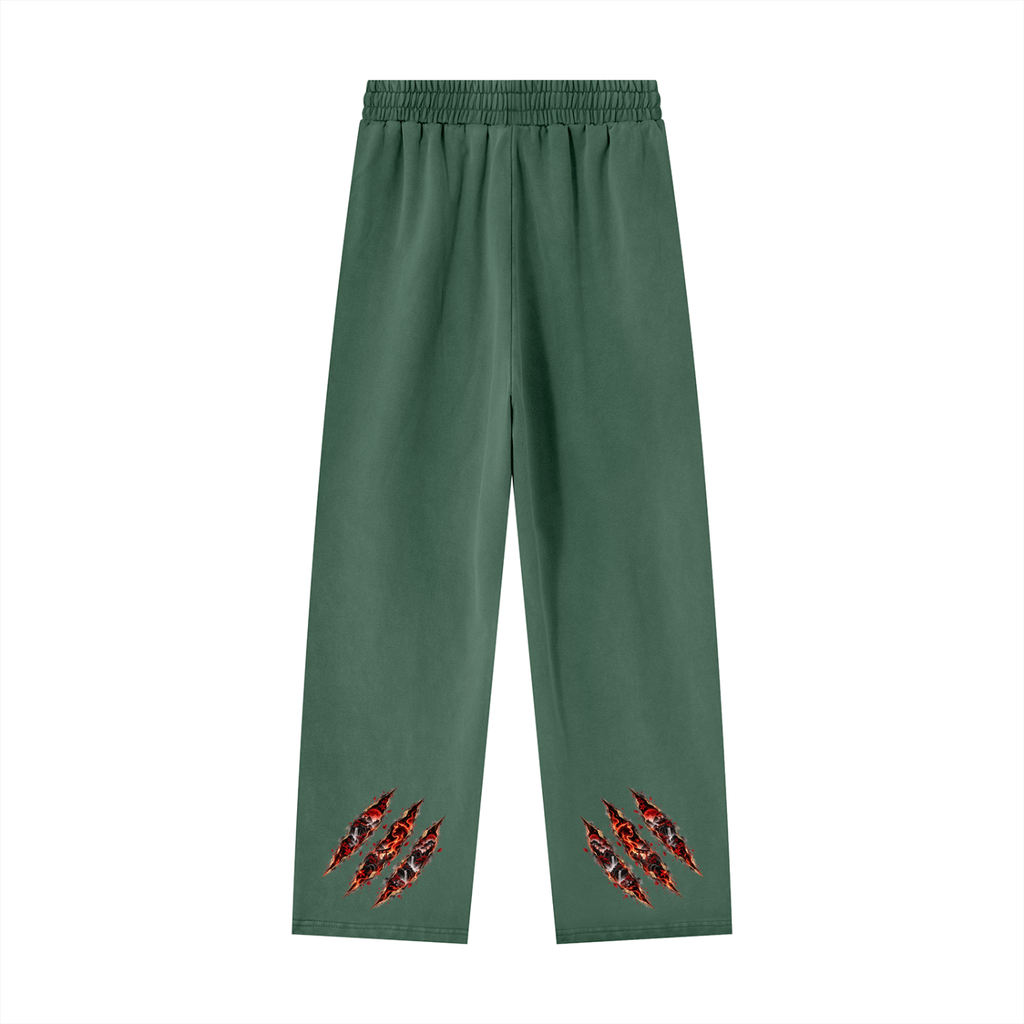 HOMURA 🔥 — The Fire Guardian Unisex Heavyweight Vintage Wash Sweatpants