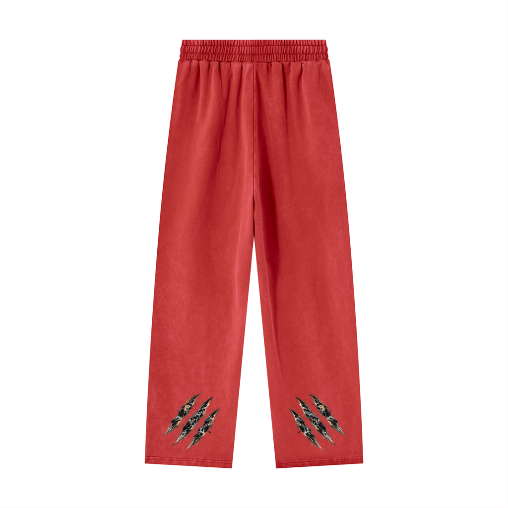 KAGE 🌑 — The Shadow Ninja   Unisex Heavyweight Vintage Wash Sweatpants