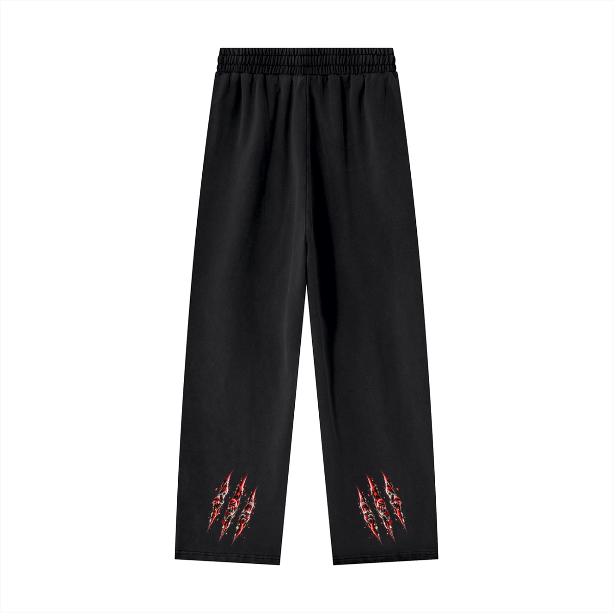 RENJI 🪷 — The Warrior Monk   Unisex Heavyweight Vintage Wash Sweatpants