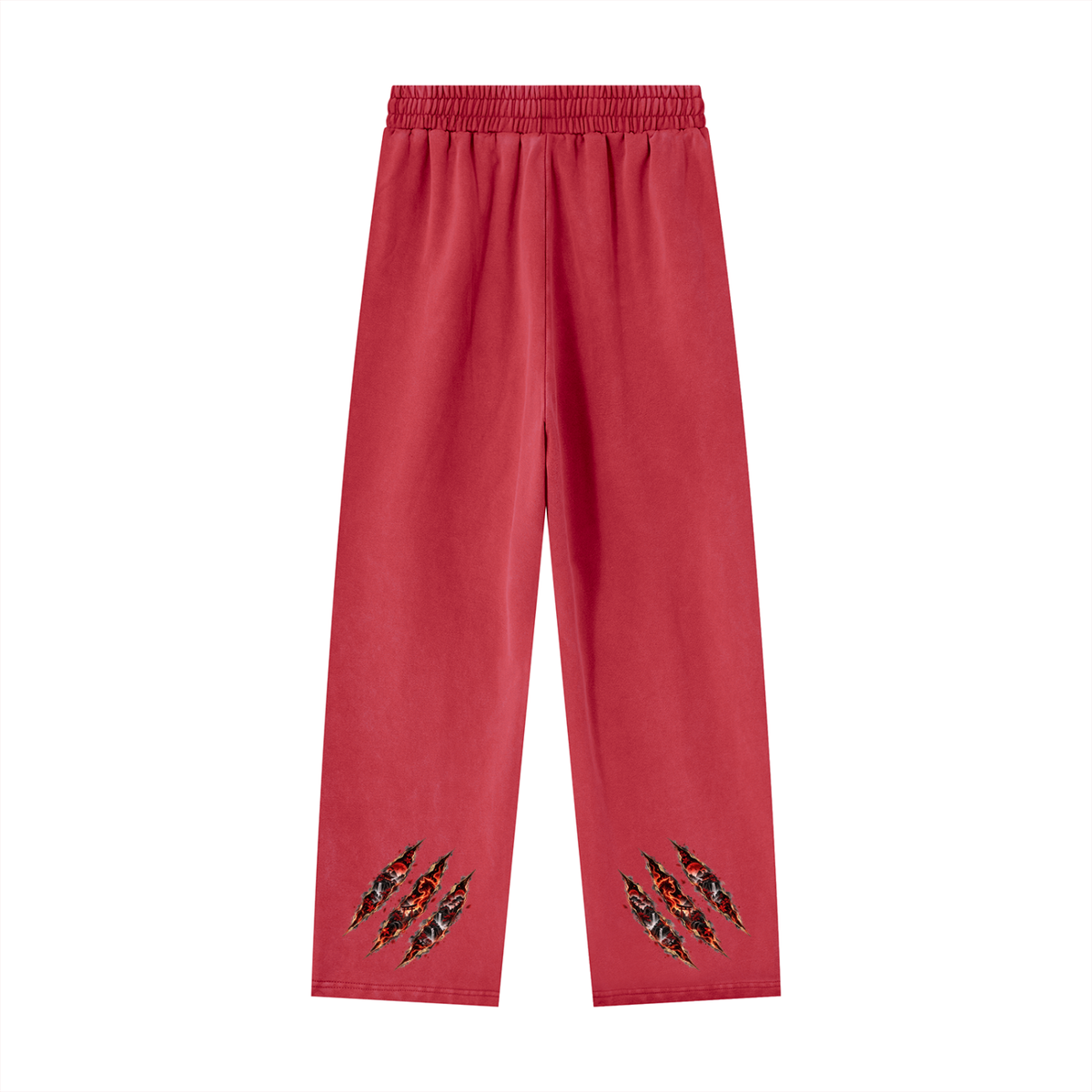 HOMURA 🔥 — The Fire Guardian Unisex Heavyweight Vintage Wash Sweatpants
