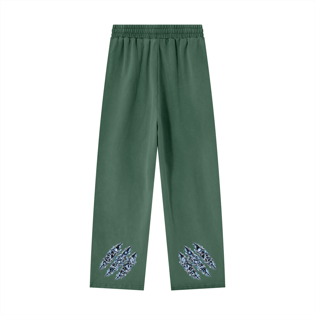FUYUKI ❄️ — The Snow Warrior Unisex Heavyweight Vintage Wash Sweatpants