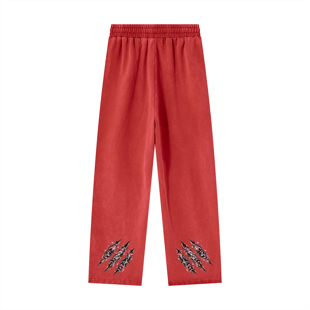 SAKURA 🌸 — The Blossom Archer Unisex Heavyweight Vintage Wash Sweatpants